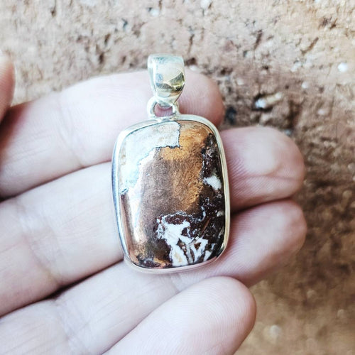 Copper & Agate Pendant | Soul Of The Earth