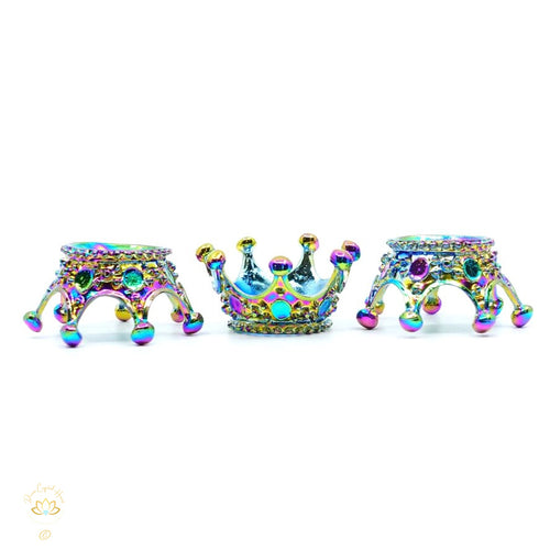 Crown Sphere Stand | Rainbow Aura