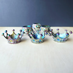 Crown Sphere Stand | Rainbow Aura