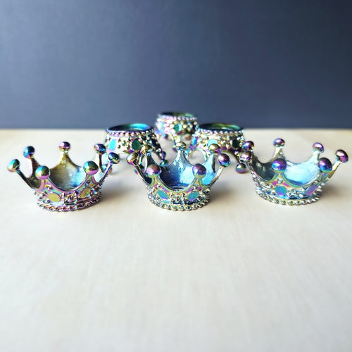 Crown Sphere Stand | Rainbow Aura