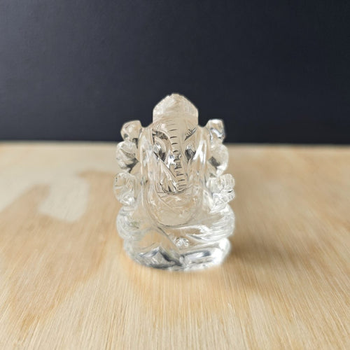Crystal Clear | Quartz Ganesha