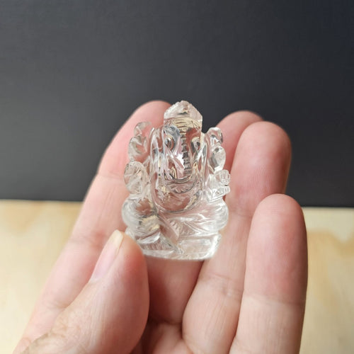 Crystal Clear | Quartz Ganesha