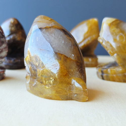 Crystal Sharks | Carvings
