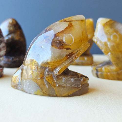 Crystal Sharks | Carvings