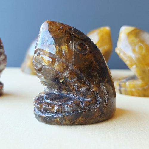 Crystal Sharks | Carvings