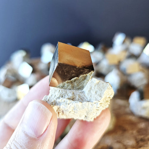 Cubed Pyrite Specimen | Earth's Treasury
