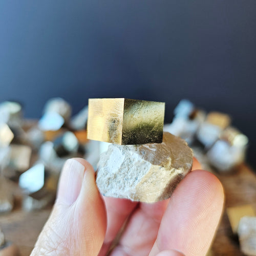 Cubed Pyrite Specimen | Earth's Treasury