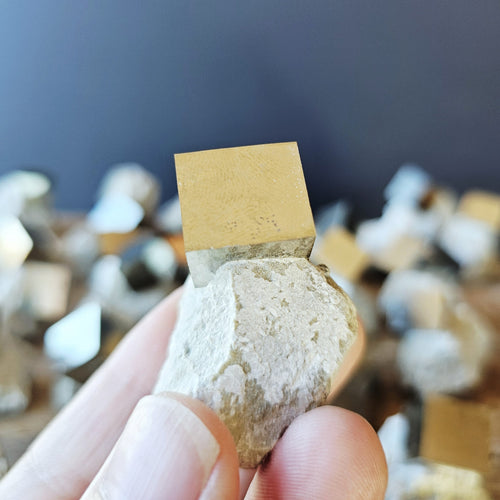 Cubed Pyrite Specimen | Earth's Treasury