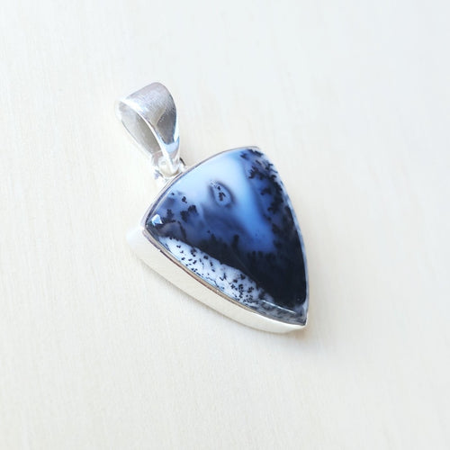 Dendritic Agate Pendant | Earthen Muse