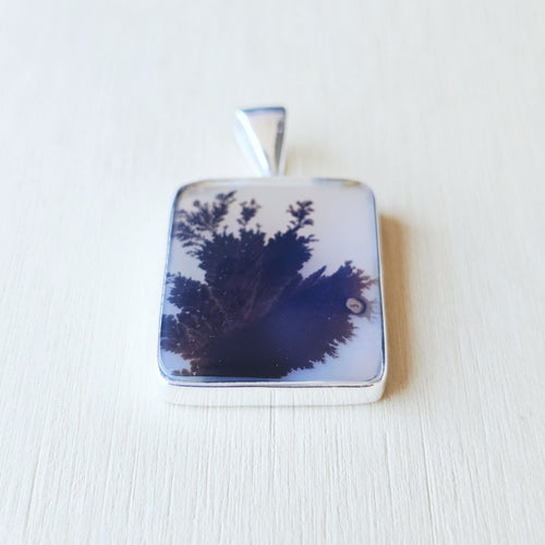Dendritic Agate Pendant | Earthen Muse
