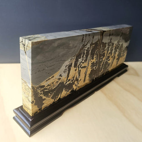 Dendritic Limestone Freeform | Desert Script