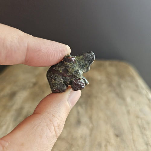 Dragon Blood Jasper | Mini Elephants