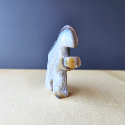 Druzy Agate Dinosaur | Guardian Of The Sparkly Shadows