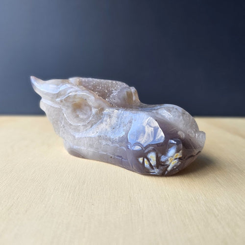 Druzy Agate Dragon  | Guardian Of The Druzy Realms