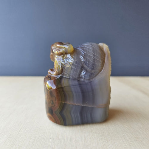 Druzy Agate Hare | The Gentle Leaper