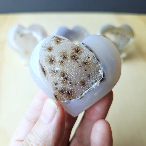 Druzy Agate Hearts | Heart Tingles