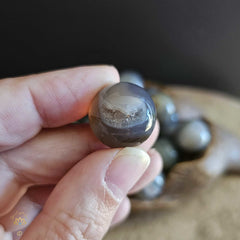 Druzy Agate Mini Spheres