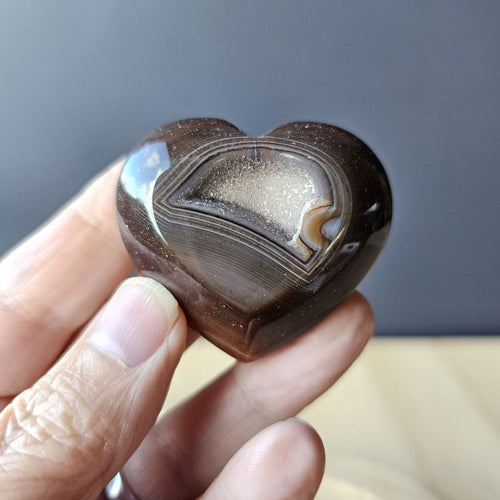 Druzy Carnelian Hearts | Creative Heart Spark