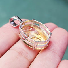 Faceted Citrine Pendant | Abundant Ally