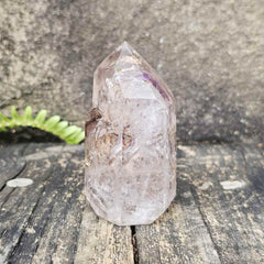 Faceted Inclusion Amethyst Freeform | Gateway To Clarity