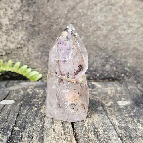 Faceted Inclusion Amethyst Freeform | Gateway To Clarity