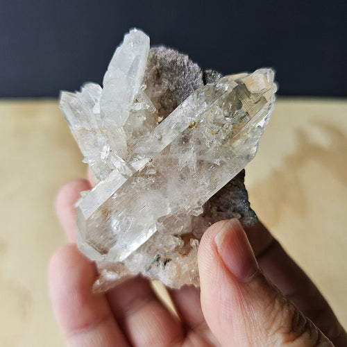 Faden Quartz Cluster | Stargate Alignment 77gms