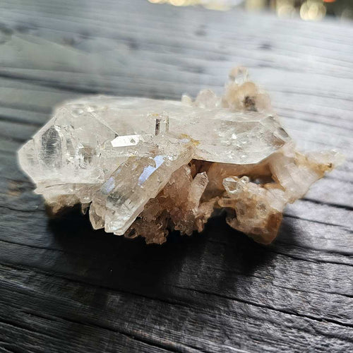 Faden Quartz Cluster | Stargate Alignment 77gms