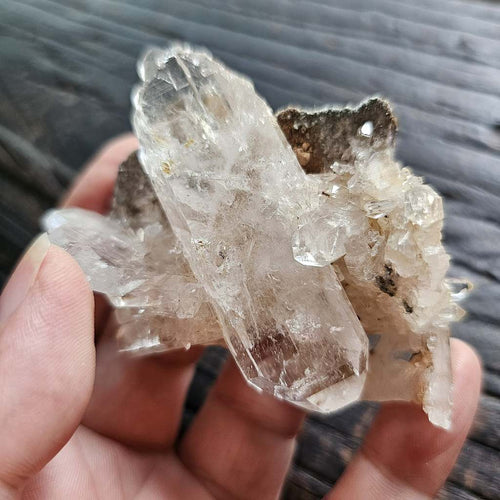 Faden Quartz Cluster | Stargate Alignment 77gms