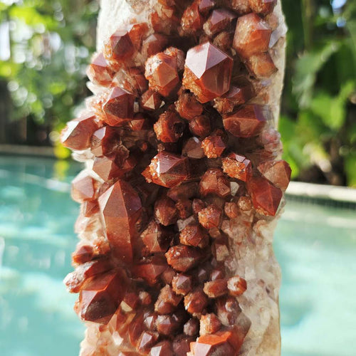 Ferruginous Quartz Cluster | Brazil