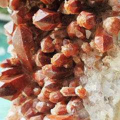 Ferruginous Quartz Cluster | Brazil