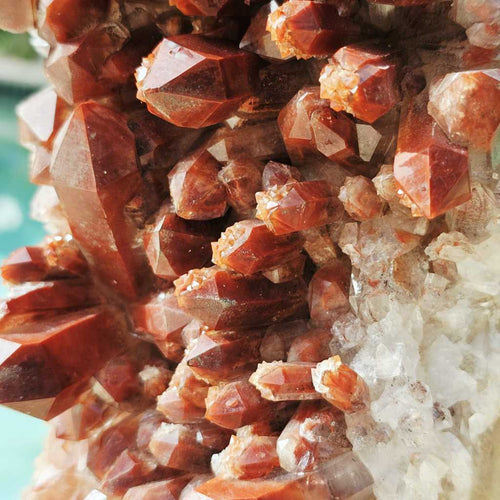 Ferruginous Quartz Cluster | Brazil