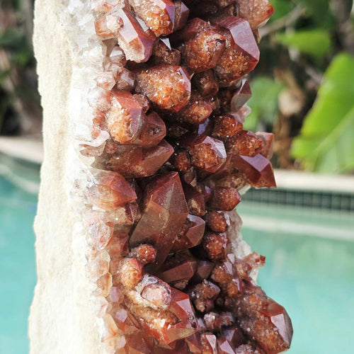 Ferruginous Quartz Cluster | Brazil