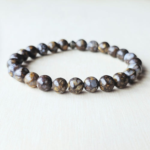 Fire Lace Opal Bracelet | 8mm Beads