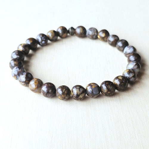 Fire Lace Opal Bracelet | 8mm Beads