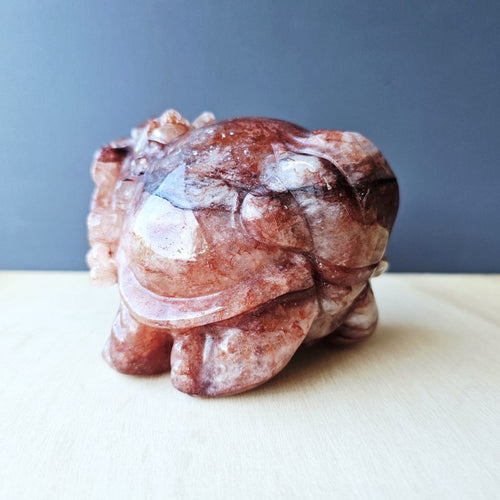 Fire Quartz Dragon Turtle | Ember Guardian