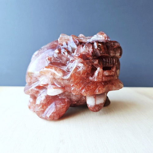 Fire Quartz Dragon Turtle | Ember Guardian
