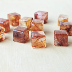 Fire Quartz High Grade Cubes | The Fire Within