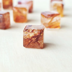 Fire Quartz High Grade Cubes | The Fire Within
