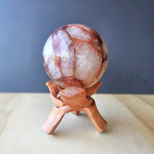 Fire Quartz | Sphere 1.3kgs