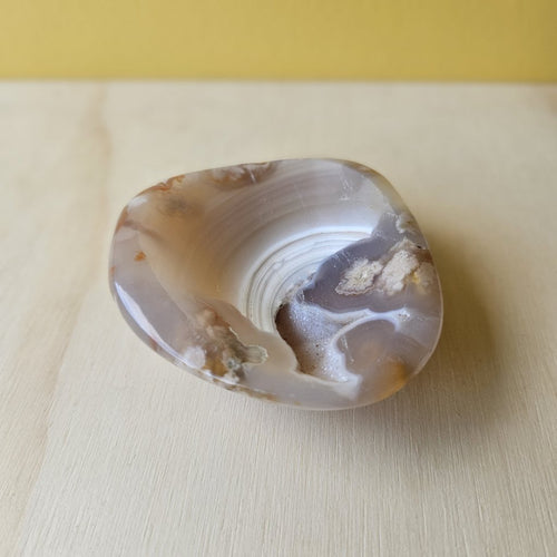 Flower Agate | Bowl 240gms