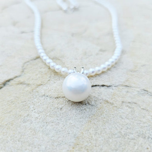 Freshwater Cultured Pearl Pendant Necklace | Tidal Grace
