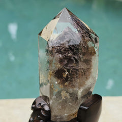Garden Quartz Generator With Custom Stand | Enchanted Garden