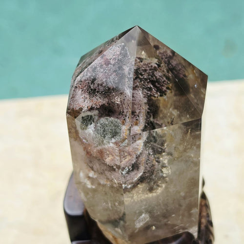 Garden Quartz Generator With Custom Stand | Enchanted Garden