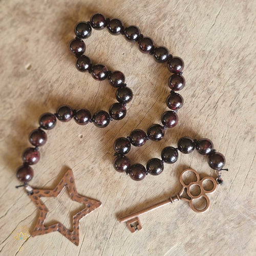 Garnet Meditation Mala | I AM Divine