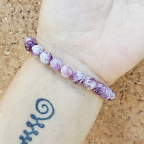 Lepidolite Bracelet | Calm Your Farm