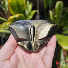 Gold Sheen Obsidian Butterfly | Golden Wings Of Transformation