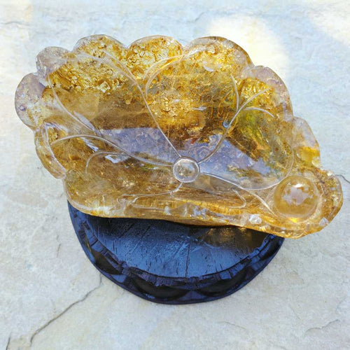 Golden Healer Bowl & Custom Stand | 1.3kgs