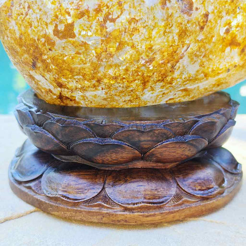 Golden Healer Bowl & Custom Stand | 2.1kgs