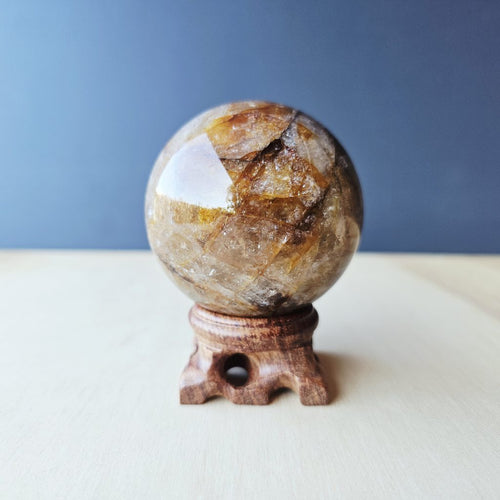 Golden Healer Quartz Sphere | 331gms