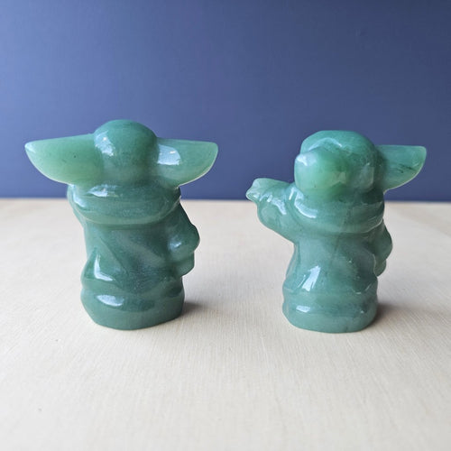 Green Aventurine Baby Yoda | Grogu